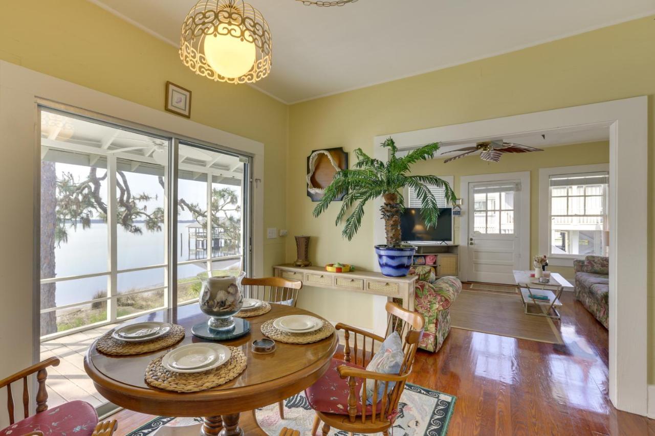Waterfront Ochlockonee Bay Cottage With Views! Panacea Exterior photo