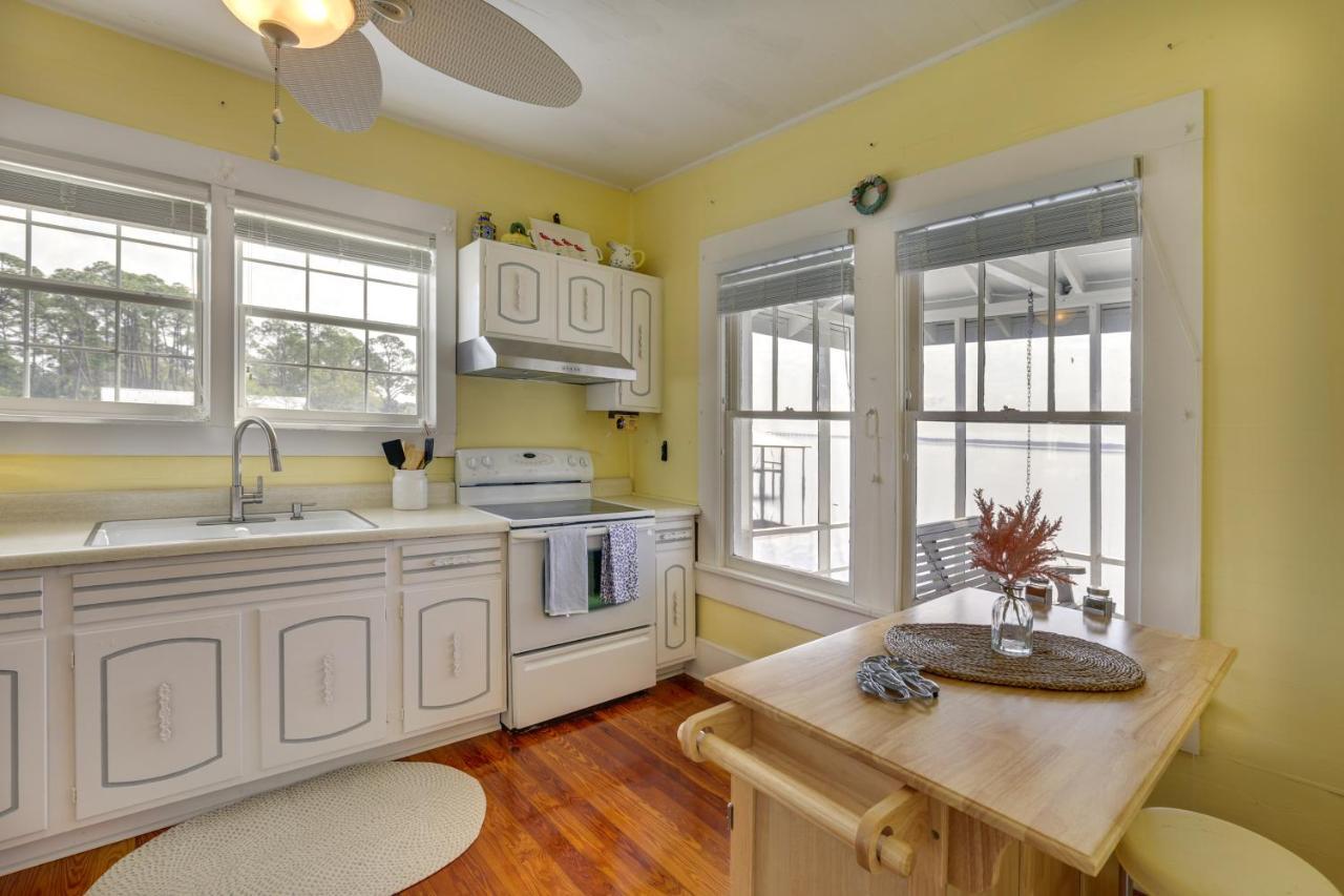 Waterfront Ochlockonee Bay Cottage With Views! Panacea Exterior photo