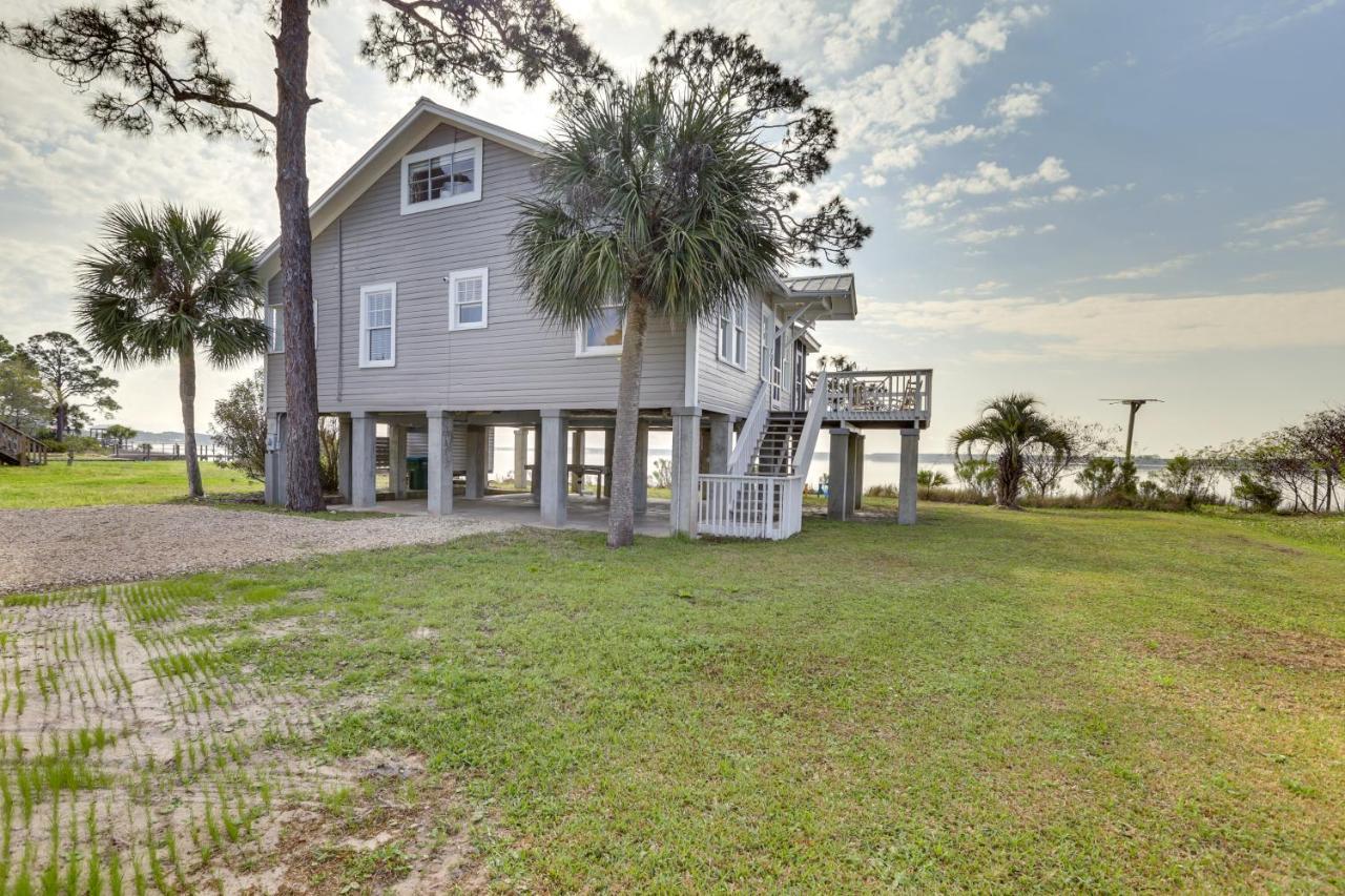 Waterfront Ochlockonee Bay Cottage With Views! Panacea Exterior photo